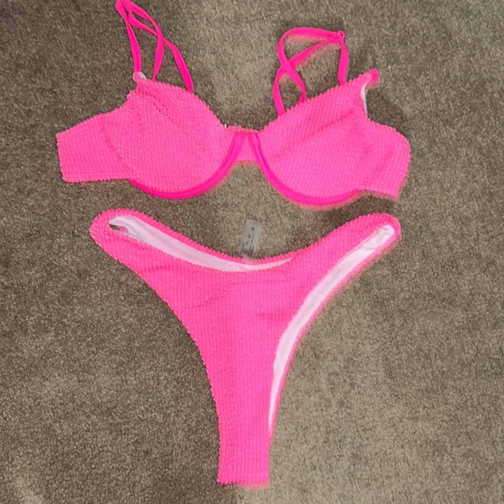 pink bikini